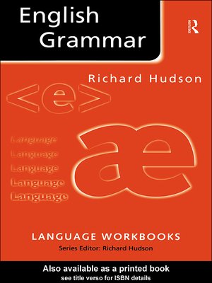 cover image of English Grammar